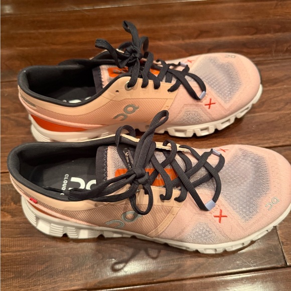 ON Women's Peach Athletic Running Shoes - Picture 2 of 2